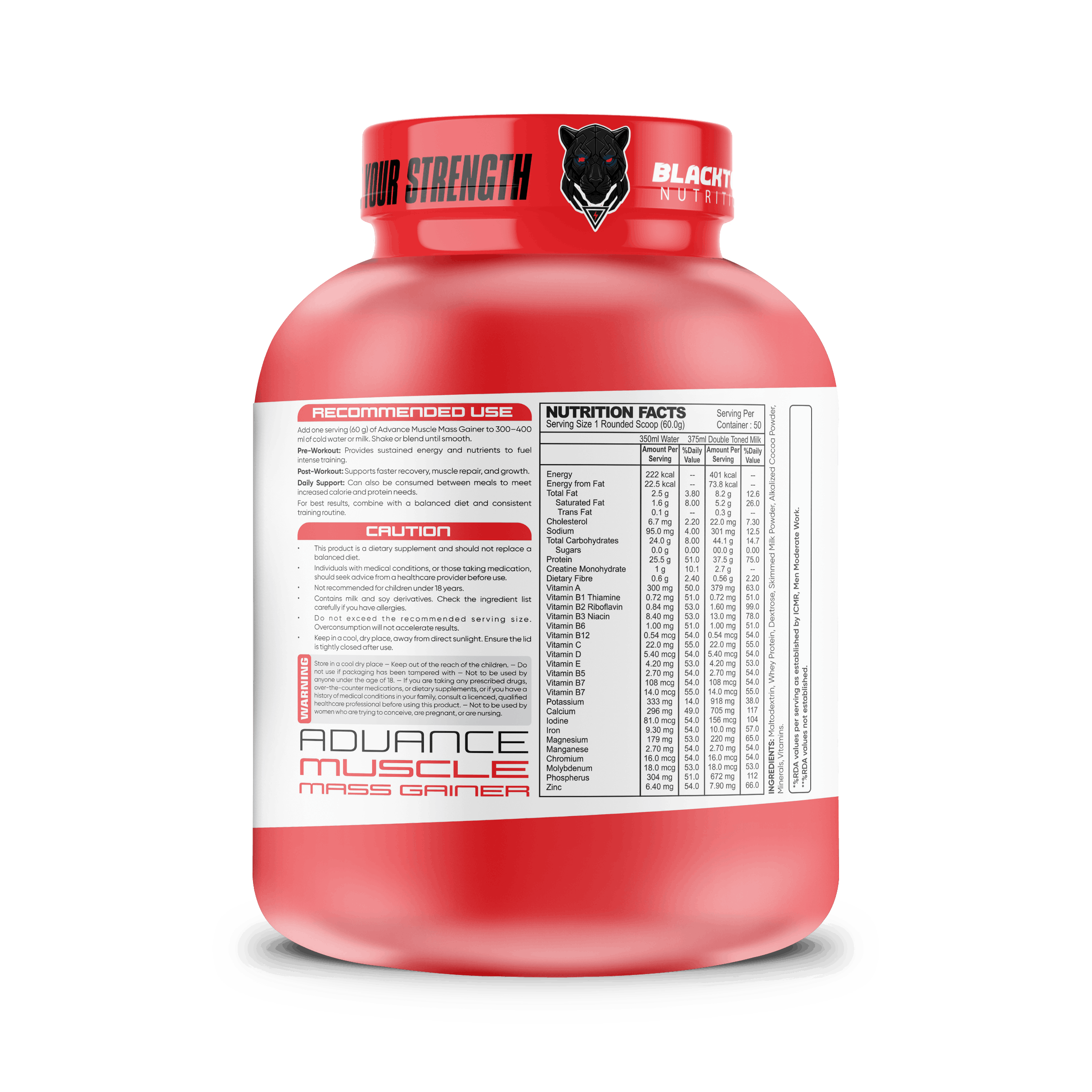 Advance Muscle Mass Gainer