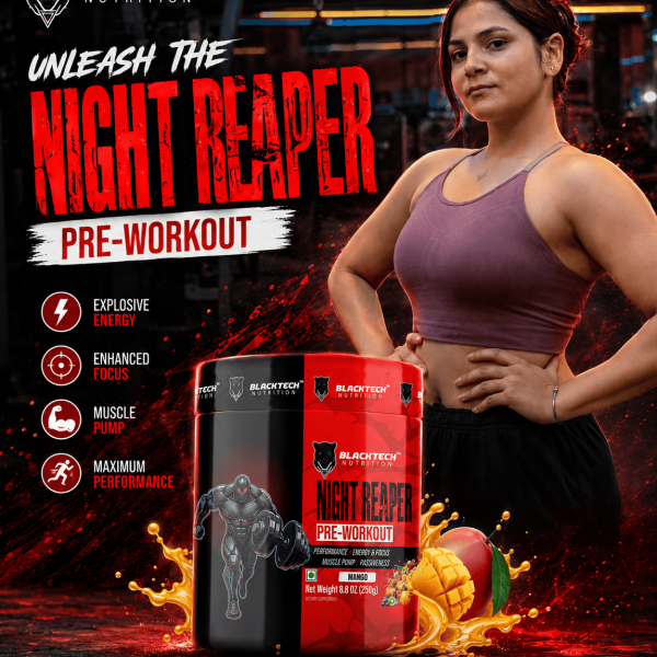 BlackTech Nutrition – Night Reaper Pre-Workout
